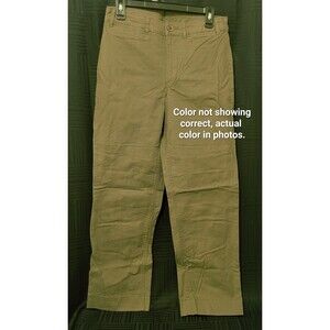 Old Navy Women’s 8 Tall WL Chino Pants Arugula Green